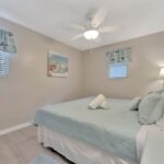 Bedroom with King bed in Unit 9 at Anna Maria Island Getaway in Bradenton Beach